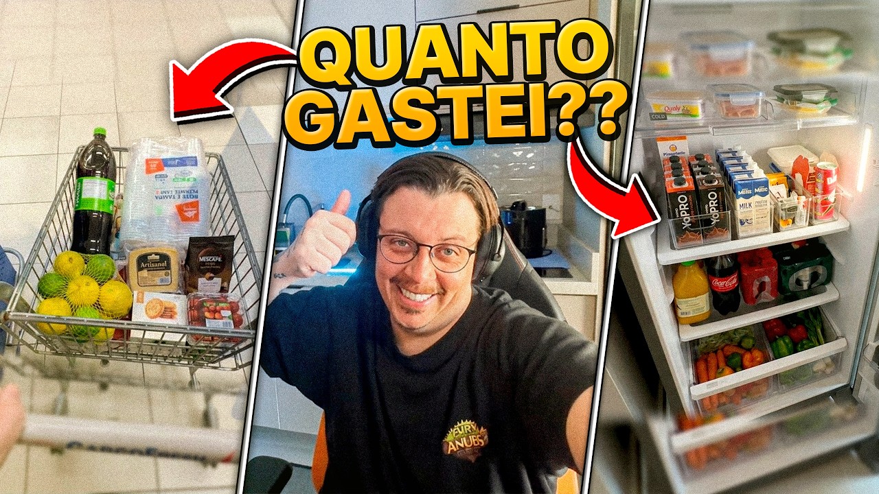 QUANTO GASTO POR SEMANA, MORANDO SOZINHO EM SP? - VIDA DE STREAMER