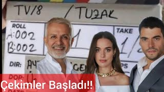 Tuzak Dizisi Çekimleri Başladı!!  Akın Akınözü & Bensu Soral