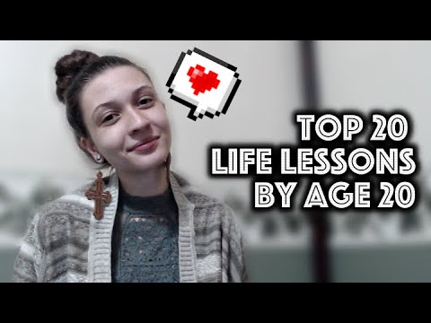 ⚠ MY TOP 20 LIFE LESSONS ⚠