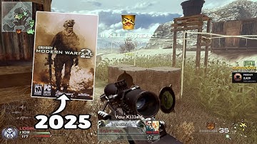 MW2 In 2025 Is EASY:"NO WAY!" HARD 50CAL NUKE ON AFGHAN DOM!