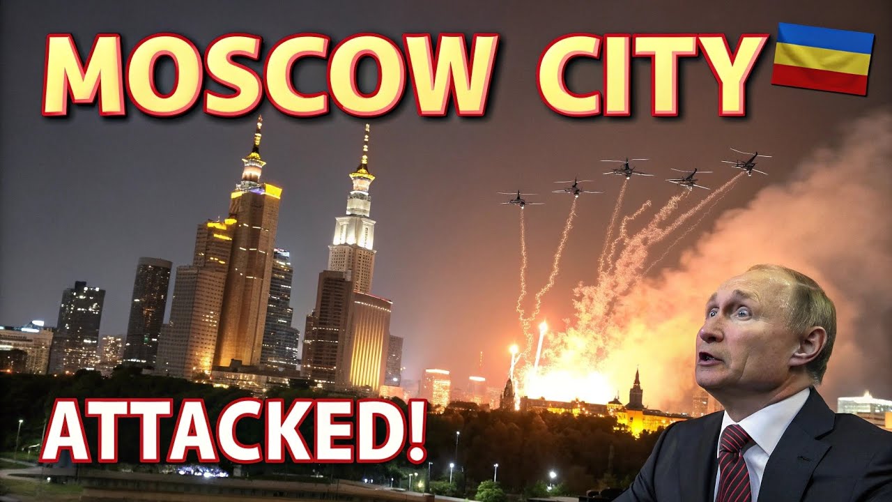 Moscow City in Flames! Ukraine’s Drones Hit Russia’s Most Expensive Towers — Putin Stunned!