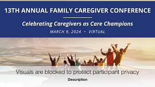 Panel Session: Emergency Preparedness for Caregivers - ICA 2024 Family Caregiver Conference