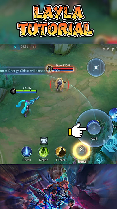Layla tutorial for beginners 🫂#mobilelegendstoday #mobilelegends #foryou #mlbb #layla