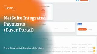 Payer Portal | Demo | NetSuite Integrated Payments