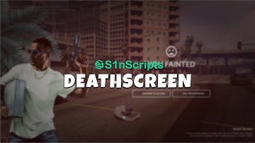 [NOT AVAILABLE] FiveM Script Showcase - The DeathScreen