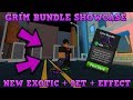BUYING THE BRAND NEW GRIM BUNDLE (ROBLOX ASSASSIN NEW BUNDLE GAMEPLAY) *HALLOWEEN UPDATE 2018*