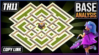 THE ULTIMATE TH11 HYBRID/TROPHY Base 2021!COC TownHall 11 (TH11) Trophy Base Design - Clash of Clans