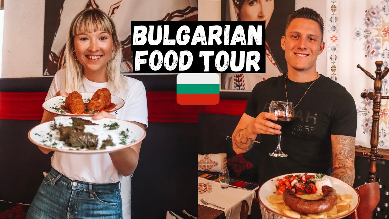 We tried the best TRADITIONAL BULGARIAN Food in Sofia, Bulgaria! Ultimate BANITSA and SARMI