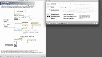 grainstretch~ granular timestretching and pitchshfiting for Max/MSP