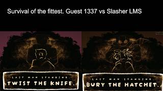 Forsaken Survival of the Fittest LMS (Guest 1337 vs Slasher) Guide