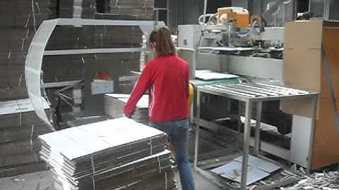 Automatic strapping corrugated cardboard machine binding machine