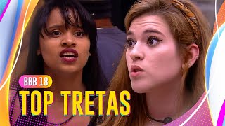 TRETAS QUE MARCARAM O BBB 18: GLEICI X PATRÍCIA, ANA CLARA X CARUSO E MAIS! 💣🔥 | BBB 18