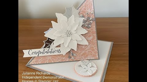 December 2020 Fun Fold Class - number 3 - twisted easel card