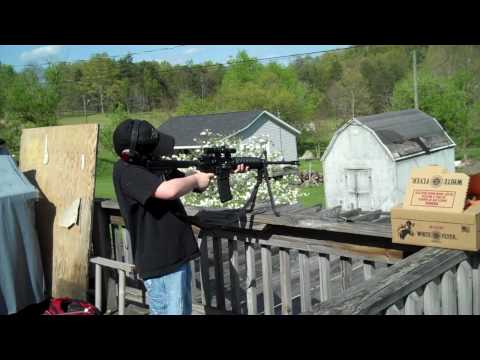 DPMS AP4 with Bennie Cooley Comp shooting for the ...