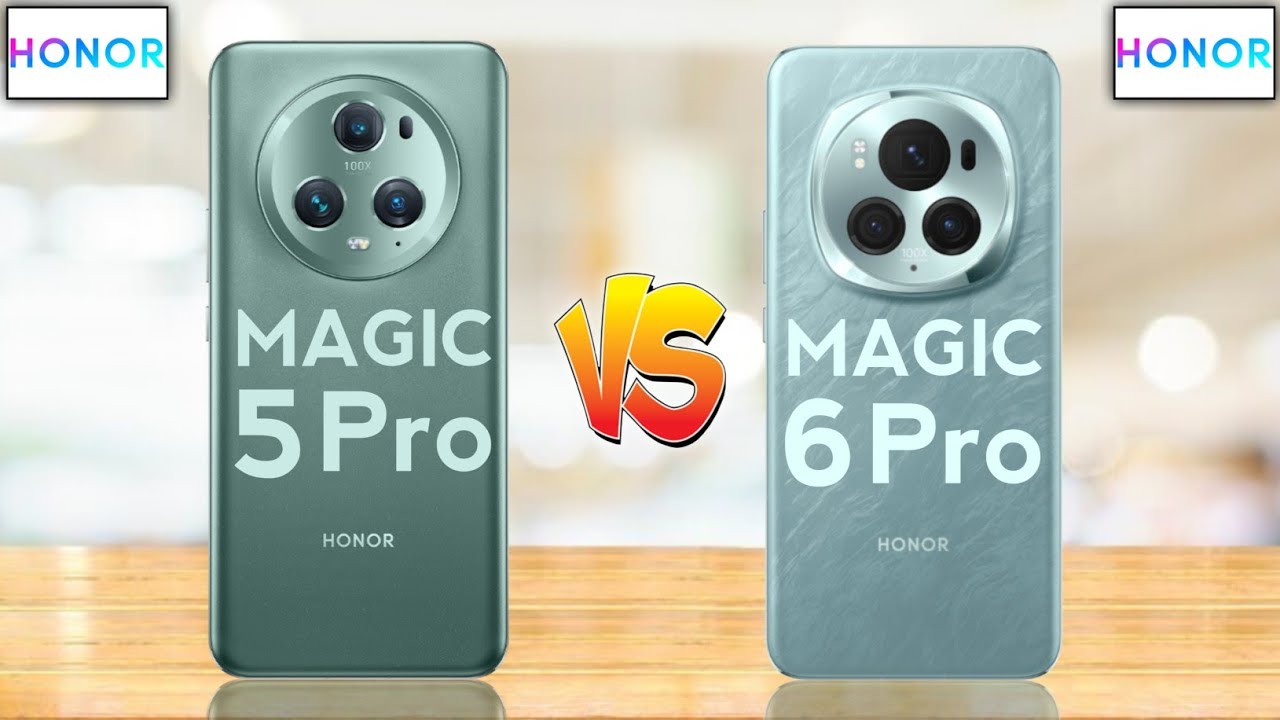 Honor Magic 6 Pro vs Honor Magic 5 Pro Comparison — Which to choose?