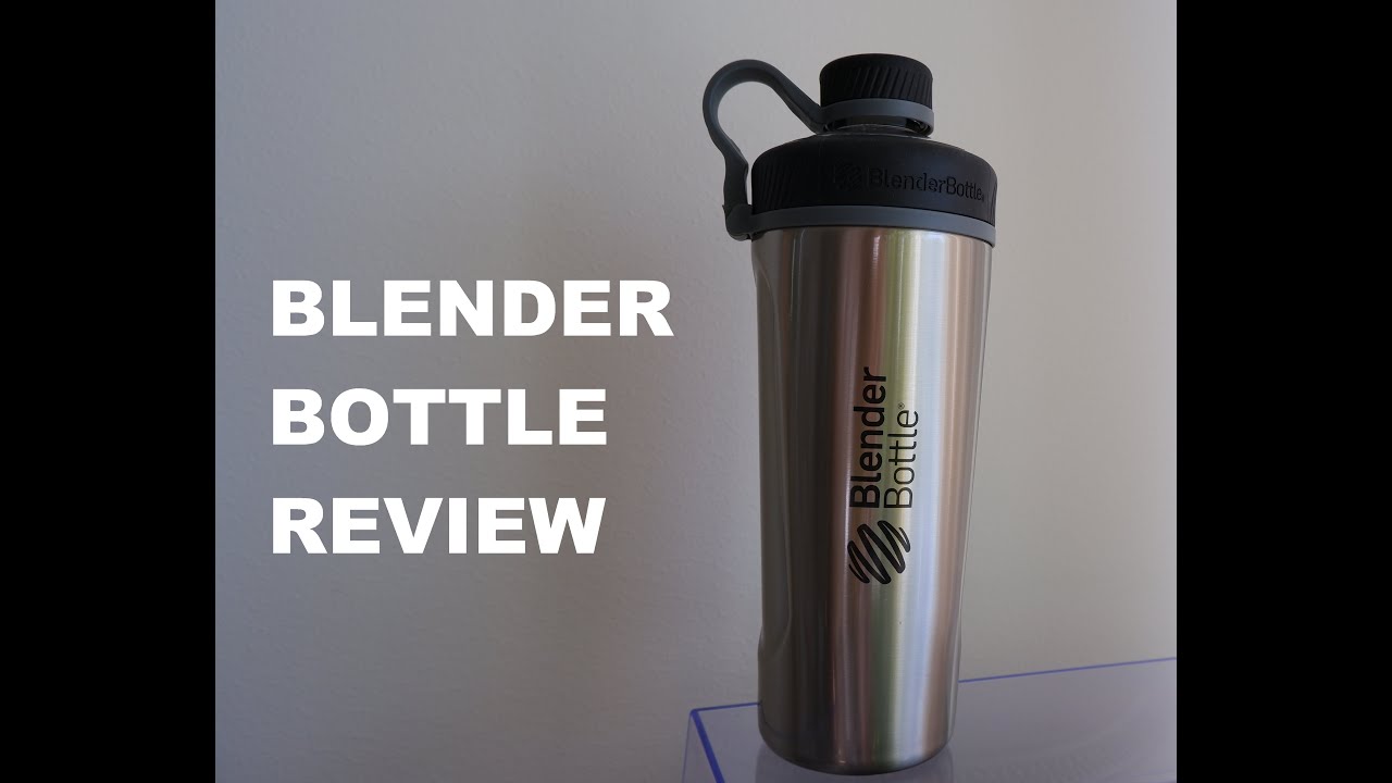 Blenderbottle 26oz Radian Insulated Stainless Steel Water Bottle White