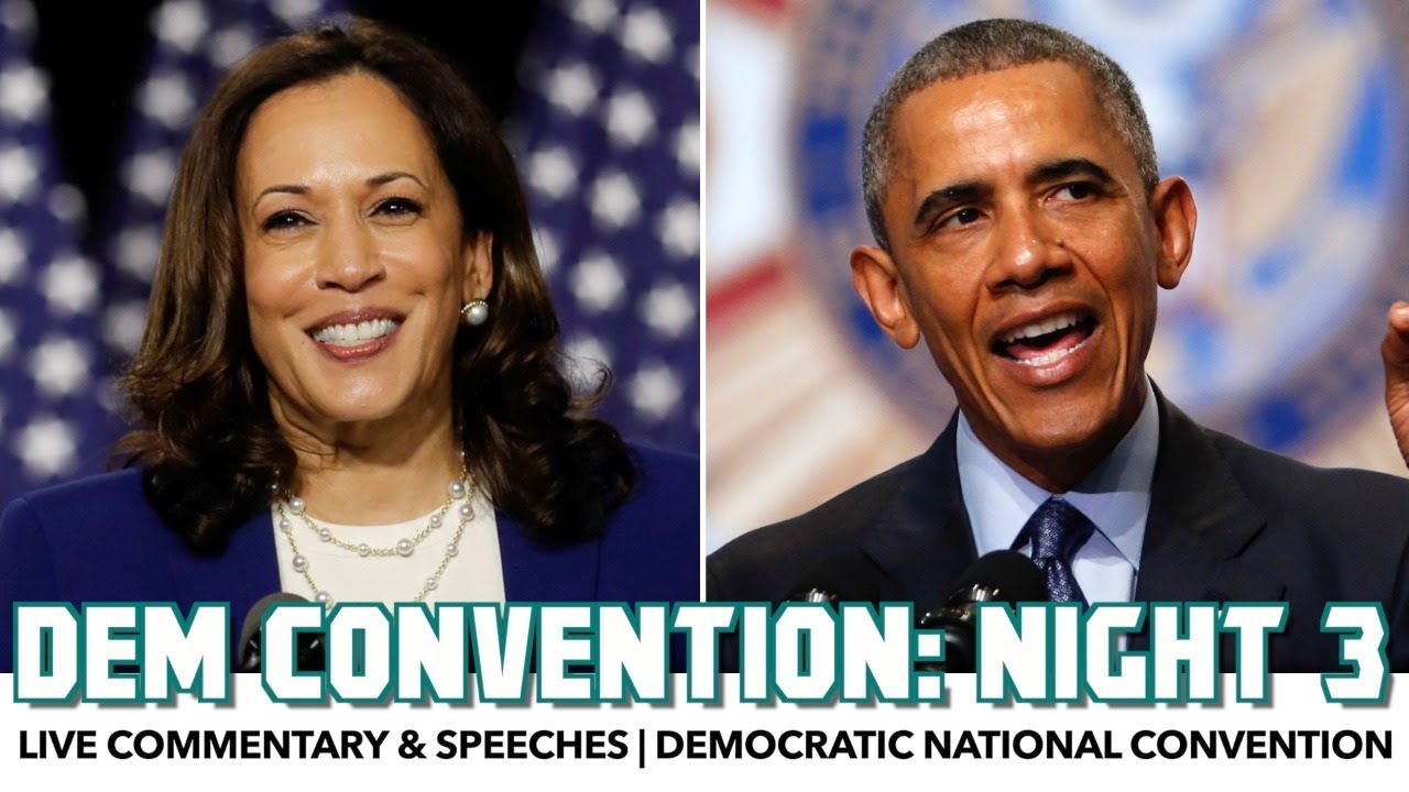 DNC 2020 Night 3 | Live Commentary & Speeches