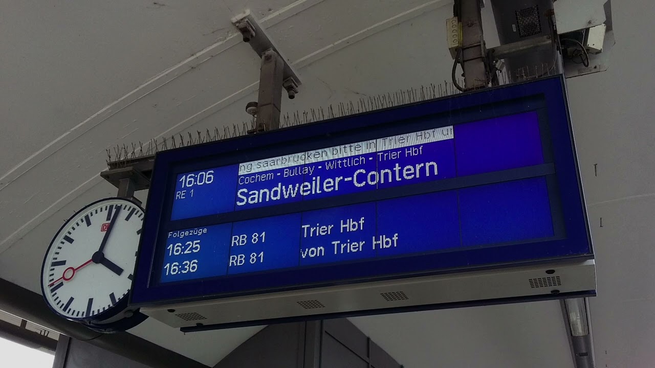 Bahnsteigansagen (Blechelse) Koblenz Hbf [Teil 1/4]