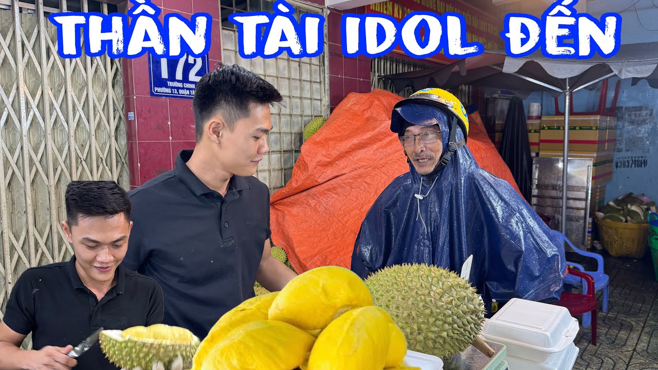 🟢Đang ếh! Bất ngờ thần tài idol ghé mua sầu riêng và cái kết