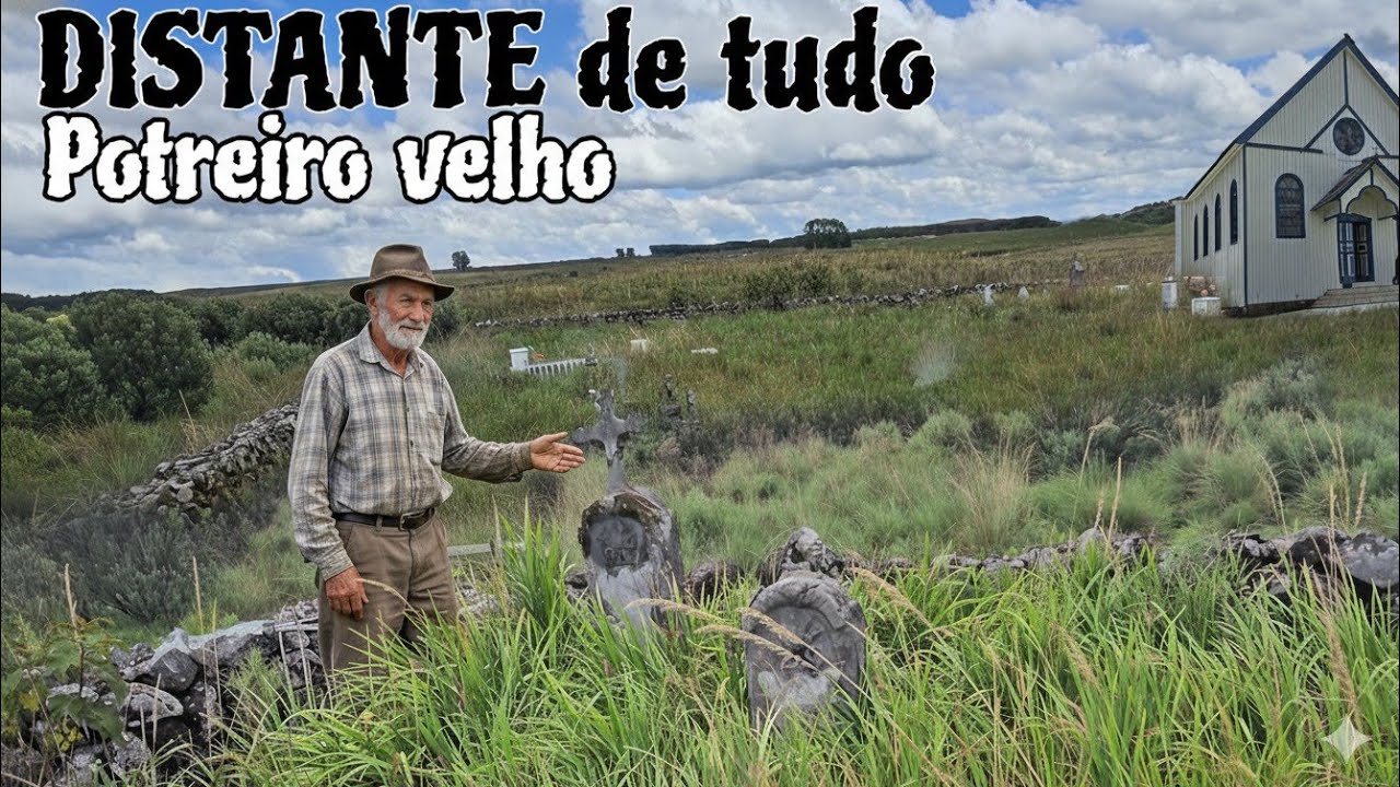 LUGAR ISOLADO COM HISTÓRIA ANTIGA E CEMITÉRIO ABANDONADO 