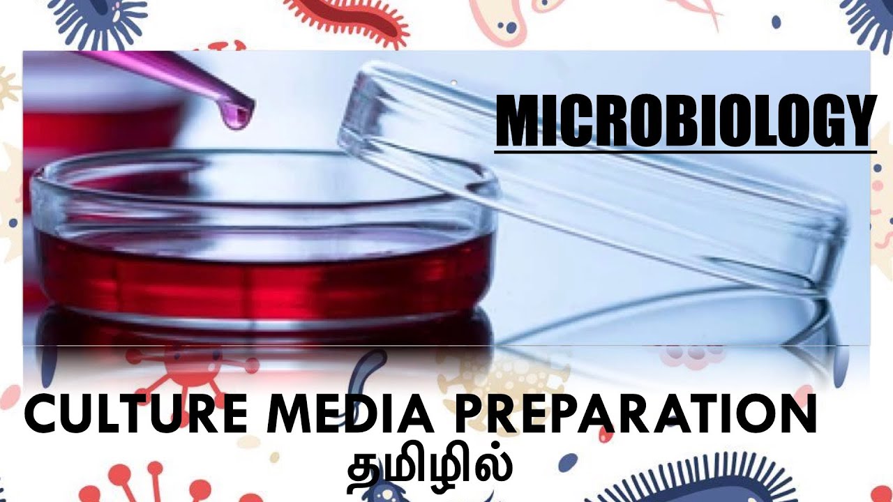 Culture media preparation / Nutritional needs / Broth and agar preparation / Bacteria Tamil