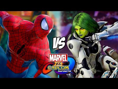 Video: Meie Esimene Pilk Jedahi Ja Gamora Mängudest Marvel Vs Capcom: Lõpmatu