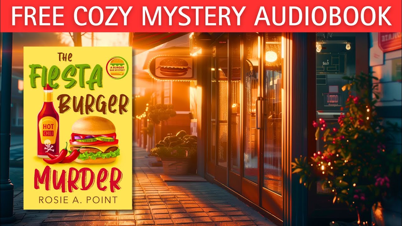 The Fiesta Burger Murder (Full-length Cozy Mystery Audiobook) by Rosie A. Point.