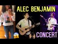 going to an Alec Benjamin concert! ☺️🎉