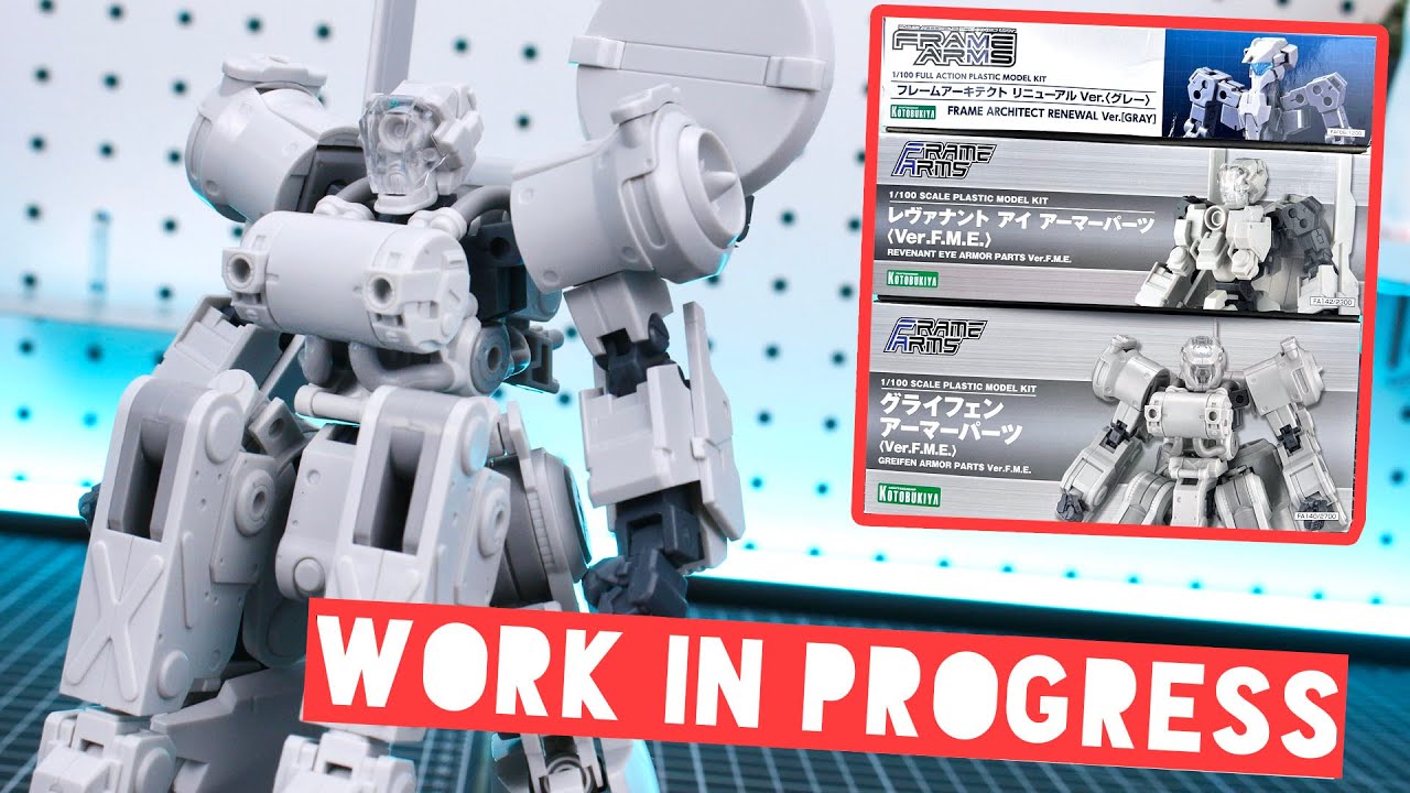 Frame Arms Custom Kitbash WIP Pt.1 YouTube