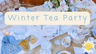 Magical Winter Tea Party Ideas