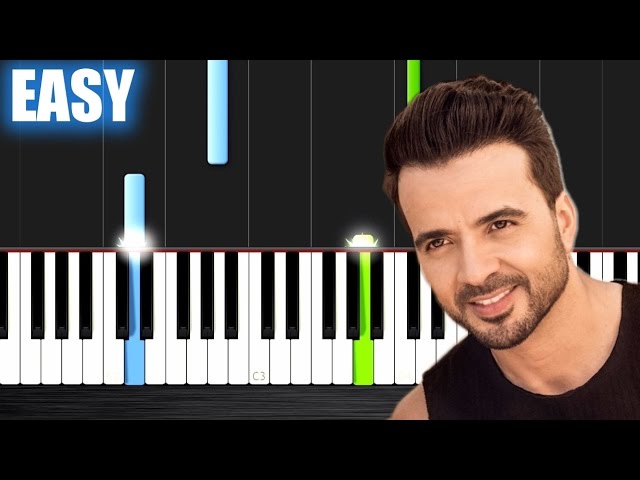 Luis Fonsi - Despacito ft. Daddy Yankee - EASY Piano ...