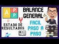 Cómo preparar un Balance General Y Estado de Resultados 💰💹 * Fácil y Paso a Paso*