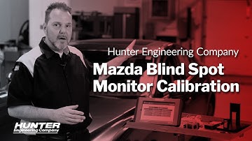 ADAS calibrations: Mazda blind spot monitor calibration