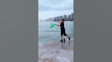 Amazing Big Cast Net Fishing   Net Catch Fishing in The River
