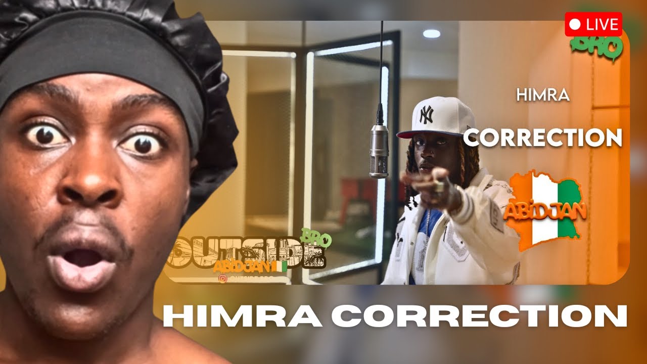 ⚔️BEST DRILL ARTIST IN AFRICA||Himra - Correction | Outside Bro [Abidjan]🇨🇮||REACTION