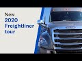 Tour of a 2020 Freightliner Cascadia semi-truck