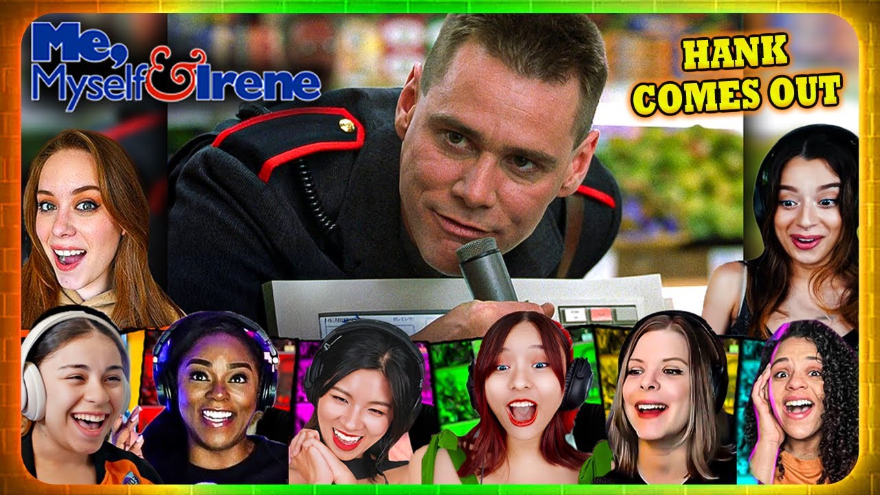 "Hank Comes Out" Reactions! Me, Myself & Irene (2000) Movie Reaction *First Time Watching*