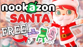 I gave away FREE items on NOOKAZON! 🎅| Animal Crossing New Horizons