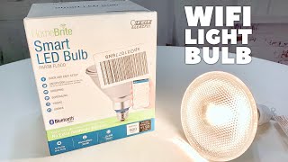 HomeBrite Smart LED Flood Light Bulb by Feit Electric Review