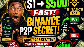 Binance P2P Arbitrage Strategy That Can Make You $500 Fast With 1$ Capital #viral rwanda #burundi