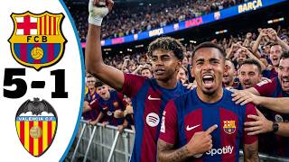 Barcelona vs Valencia 5-1 - All Goals & Highlights - 2026