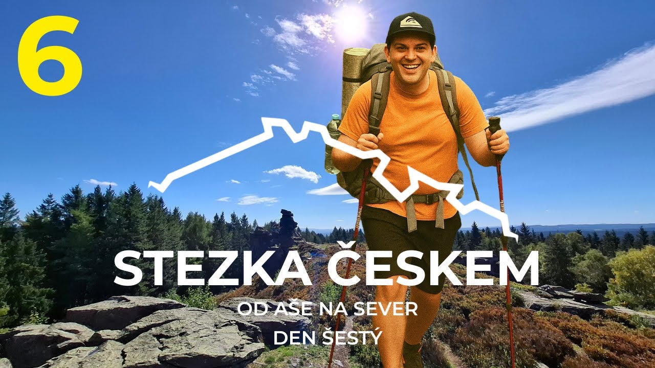 VZHŮRU NA VYSOKÝ KÁMEN 😉 | Stezka Českem | den šestý | Vlog #36 | 2025