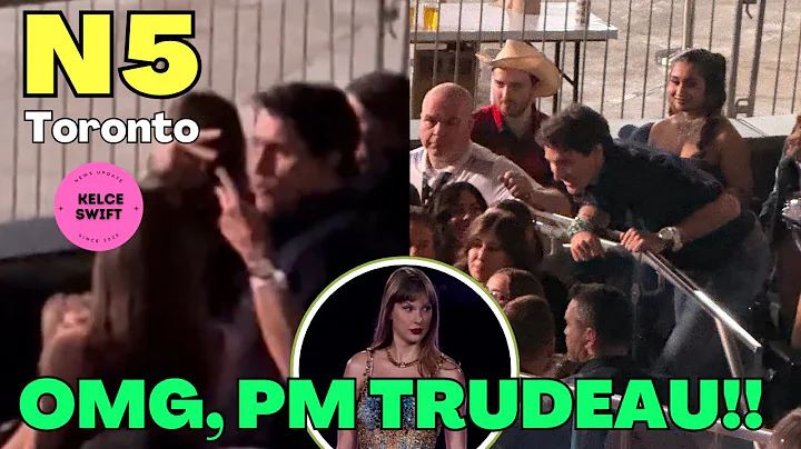 OMG!! PM Justin Trudeau DANCES, EXCHANGES friendship bracelets as he ATTENDS Eras Tour N5