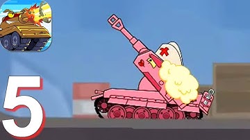 Tank Heroes - Gameplay Walkthrough Part 5 - (Android, iOS) | Top Best New Free Games