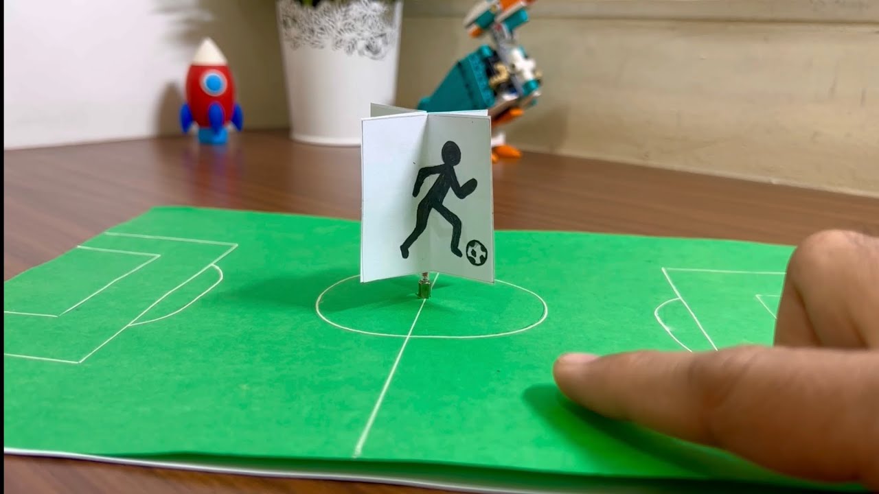Paper Electronics Project #football #soccer #electronics #motor #stem # ...