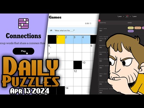 Daily Puzzles: Connections / Mini-Crossword / Bandle / more! (Apr 13th 2024)