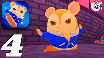 HAMSTERDAM - Gameplay Walkthrough Part 4 - RED LIGHT BOSS (iOS Android)