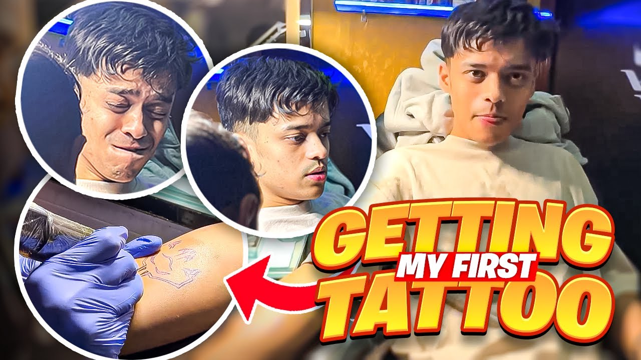 GETTING MY FIRST TATTOO!! VANSHAJ SINGH