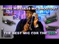 Which Shure Mic is the BEST for You as a DJ? BLX, PGX, GLX, SLX MICROPHONE SHOOTOUT.