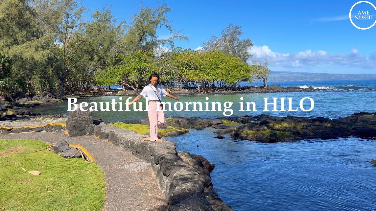 Beautiful morning in Hilo: Hawaii big island 